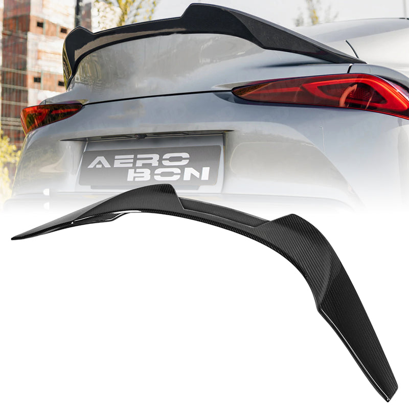 AeroBon Real Carbon Fiber Trunk Spoiler Compatible with 2020-2026 Toyota GR Supra A90 A91 Rear Spoiler (MP Style) Motorsport Performance