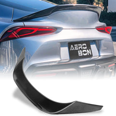 AeroBon Real Carbon Fiber Trunk Spoiler Compatible with 2020-2025 Toyota GR Supra A90 A91 Spoiler (TR Style)