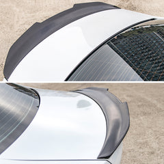 AeroBon Real Carbon Fiber Trunk Spoiler Compatible with 2019-2025 BMW 3 Series G20 Sedan G80 M3 Spoiler (H Style) High Kick