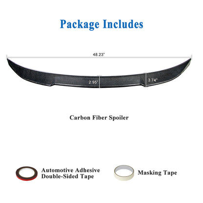 AeroBon CF Trunk Spoiler BMW 3 Series G20 / M3 G80 (2019-2026) CS - product detail view