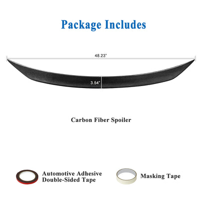 AeroBon CF Trunk Spoiler BMW 3 Series G20 / M3 G80 (2019-2026) - product detail view