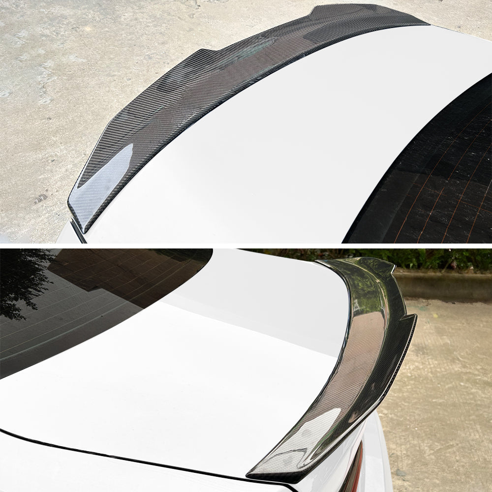 AeroBon CF Trunk Spoiler BMW 4 Series G22 / M4 G82 (2021-2026) H - installed on vehicle