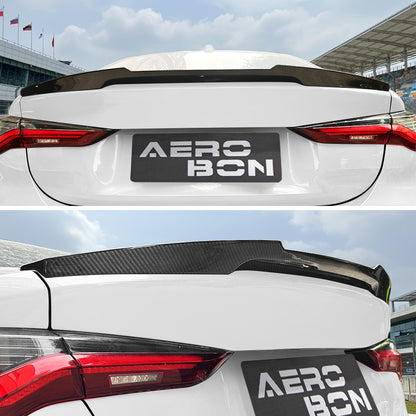 AeroBon CF Trunk Spoiler BMW 4 Series G22 / M4 G82 (2021-2026) MV - product display view