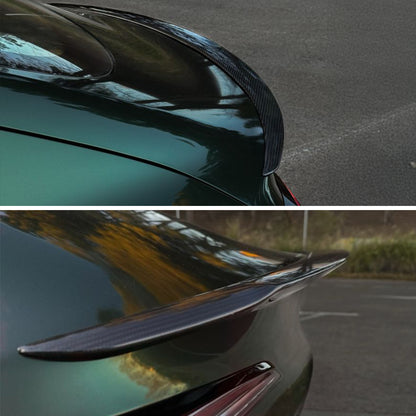 AeroBon Prepreg Dry Carbon Fiber Trunk Spoiler Compatible with 2024 2025 Tesla Model 3 Highland Spoiler (Performance Style) High Gloss