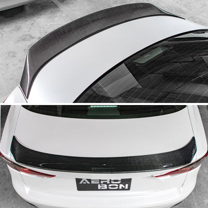AeroBon Real Carbon Fiber Trunk Spoiler Compatible with 2014-2020 Lexus (XE30) IS250 IS300 IS350 Sedan Rear Spoiler (AR Style) Aero Race