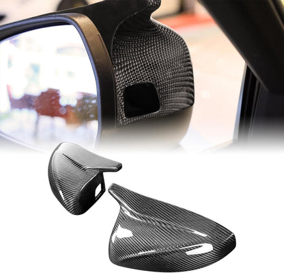 AeroBon Real Carbon Fiber Mirror Cover Compatible with 2013-2020 Audi A3 S3 RS3 (8V) Mirror Caps With Lane Assist
