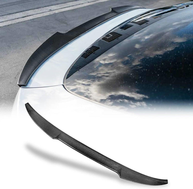 AeroBon Real Carbon Fiber Trunk Spoiler Compatible with 2019-2024 BMW X4 G02 X4M F98 Spoiler