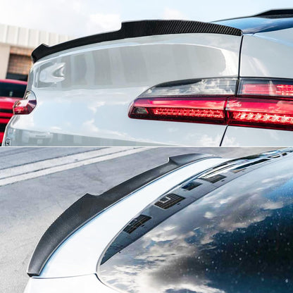 AeroBon Carbon Fiber Trunk Spoiler BMW X4 G02 / X4M F98 (2019-2024) - installed on vehicle