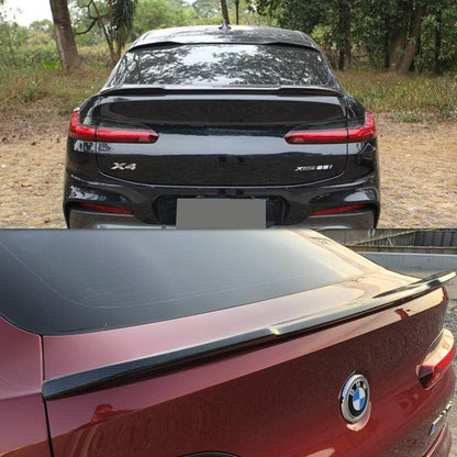 AeroBon Carbon Fiber Trunk Spoiler BMW X4 G02 / X4M F98 (2019-2024) - close-up detail