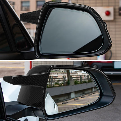AeroBon Prepreg Dry Carbon Fiber Mirror Cap Overlays Compatible with 2017-2025 Tesla Model 3 Mirror Caps (SL Style) Sport Line