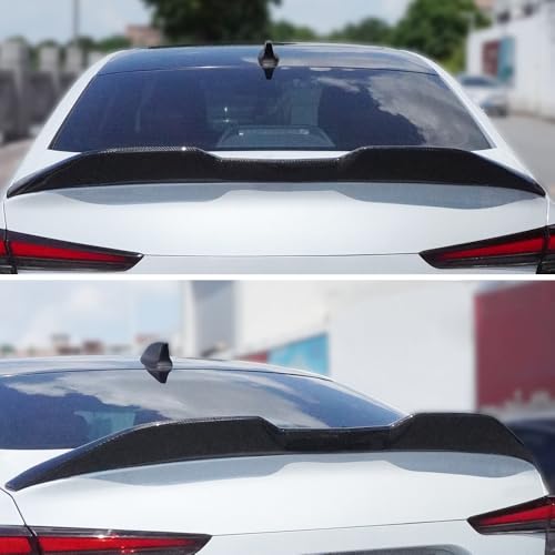 AeroBon Real Carbon Fiber Trunk Spoiler Compatible with 2022-2025 Honda Civic Sedan Spoiler 11th Gen (MP Style)