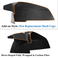 AeroBon Dry Carbon Fiber Mirror Cap Overlays Compatible with 2013-2020 BMW 4 Series F32 Coupe F33 Convertible F36 Gran Coupe Mirror Caps (Add-On Style)