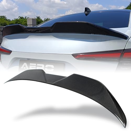 AeroBon Real Carbon Fiber Trunk Spoiler Compatible with 2022-2026 Honda Civic Sedan Spoiler 11th Gen (MP Style)