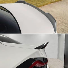 AeroBon Real Carbon Fiber Trunk Spoiler Compatible with 2022-2025 BMW 2 Series G42 Coupe and G87 M2 Spoiler (MP1 Style)