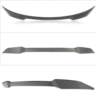 AeroBon Real Carbon Fiber Trunk Spoiler Compatible with 2021-2025 BMW 4 Series G26 Gran Coupe and G26 i4 Spoiler (G26 MP Style)