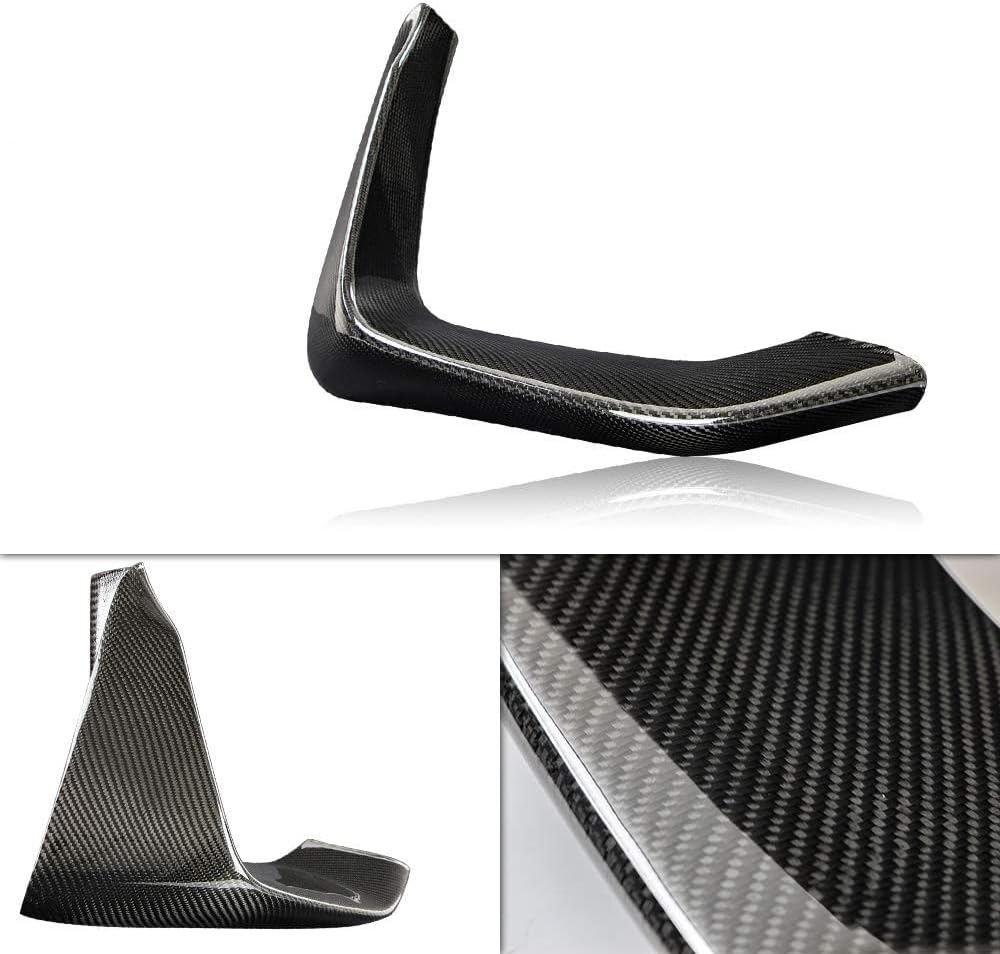 AeroBon Prepreg Dry Carbon Fiber Bumper Splitter Compatible with 2014-2020 BMW F80 M3 Sedan, F82 M4 Coupe, F83 M4 Convertible Bumper Cover