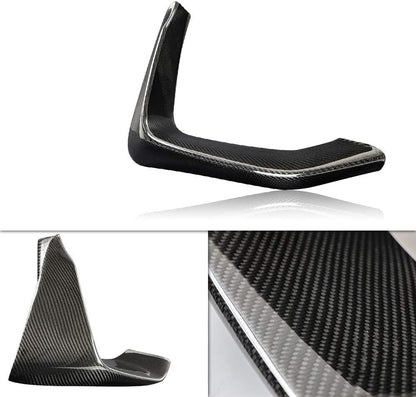 AeroBon Prepreg Dry Carbon Fiber Bumper Splitter Compatible with 2014-2020 BMW F80 M3 Sedan, F82 M4 Coupe, F83 M4 Convertible Bumper Cover