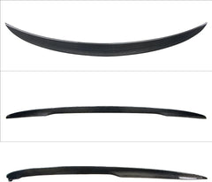 AeroBon Real Carbon Fiber Trunk Spoiler Compatible with 2005-2012 BMW 3-Series E90 Sedan E90 M3 Sedan Spoiler (P Style)