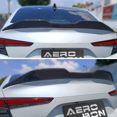 AeroBon Real Carbon Fiber Trunk Spoiler Compatible with 2022-2025 Honda Civic Sedan Spoiler 11th Gen (MP Style)