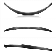 AeroBon Real Carbon Fiber Trunk Spoiler Compatible with 2020-2024 Tesla Model Y Spoiler (MV Style)