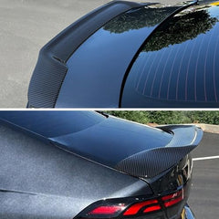 AeroBon Real Carbon Fiber Trunk Spoiler Compatible with 2023-2025 Honda Accord 11th Gen Sedan Rear Spoiler (TR Style)