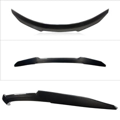 AeroBon Real Carbon Fiber Trunk Spoiler Compatible with 2017-2023 Tesla Model 3 Rear Spoiler (H Style)