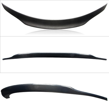 AeroBon Real Carbon Fiber Trunk Spoiler Compatible with 2007-2014 Infiniti G35, G37, G25, Q40 4-Door Sedan Rear Spoiler (SP Style) Sport Plus