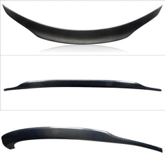 AeroBon Real Carbon Fiber Trunk Spoiler Compatible with 2017-2023 Infiniti Q60 Q60S Coupe Spoiler (H+ Style)