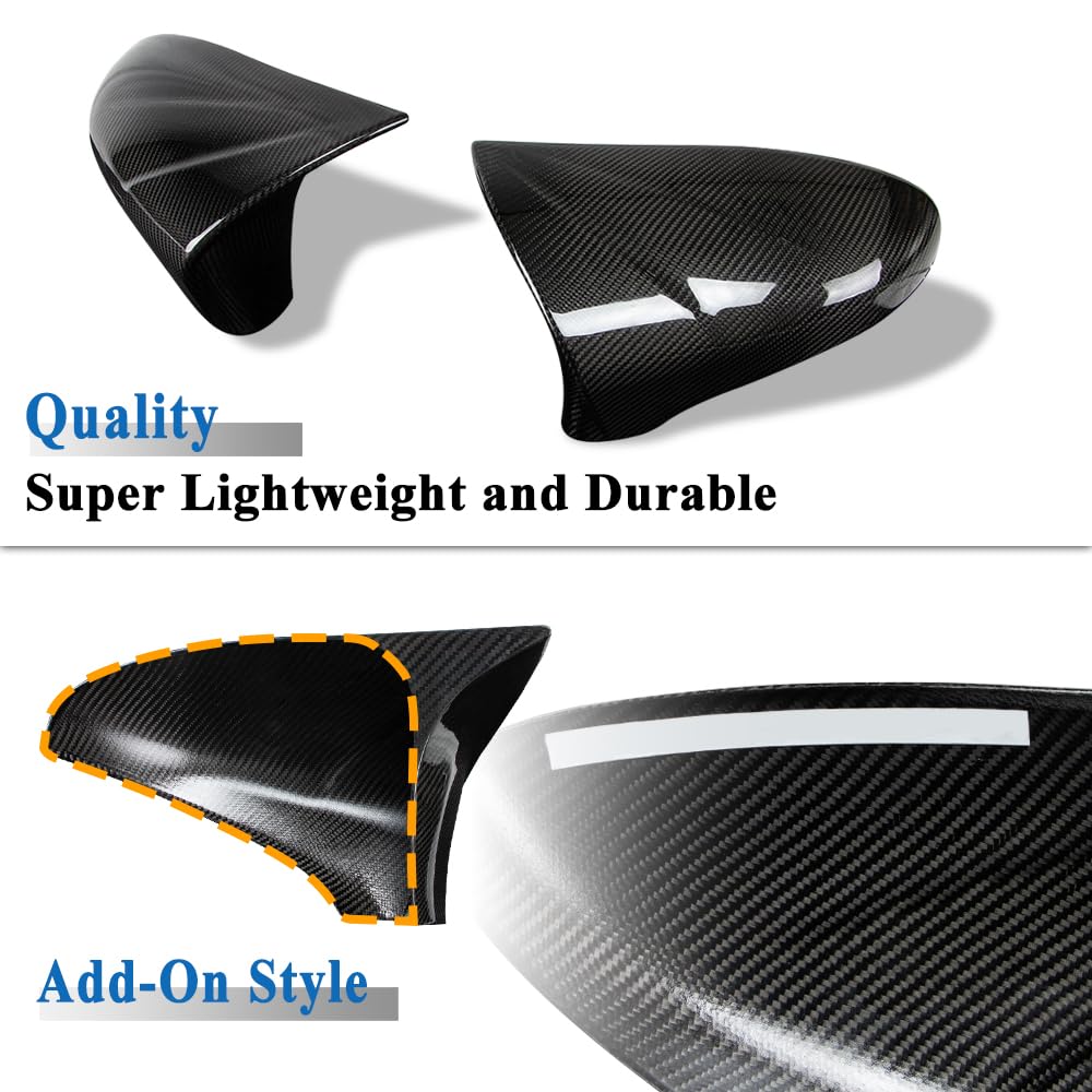 AeroBon CF Mirror Cap Overlays Lexus IS XE30 (2014-2020) - product display view