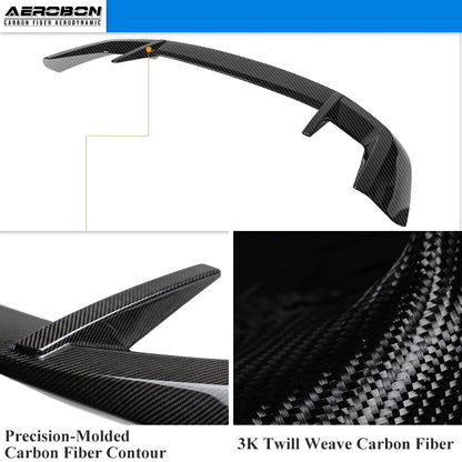 AeroBon Real Carbon Fiber Rear Roof Spoiler for 2019-2026 BMW X5 G05