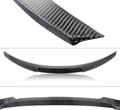 AeroBon Real Carbon Fiber Trunk Spoiler Compatible with 2017-2023 BMW 5 Series G30 Sedan F90 M5 Spoiler (MV Style)