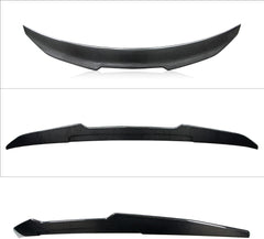 AeroBon Real Carbon Fiber Trunk Spoiler Compatible with 2014-2020 BMW 4-Series F36 Spoiler Gran Coupe 4-Door (H Style)