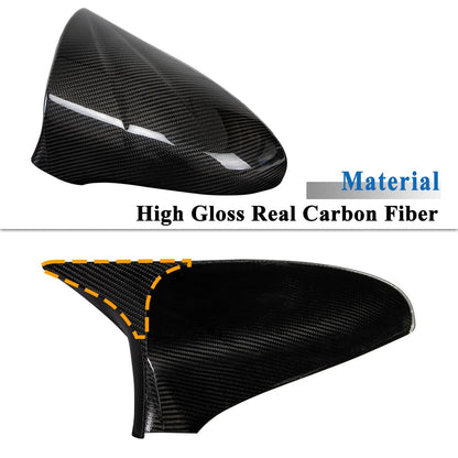 AeroBon CF Mirror Cap Overlays Lexus IS XE30 (2014-2020) - detail close-up