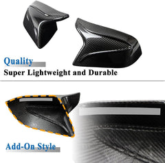 AeroBon Prepreg Carbon Fiber Mirror Cap Overlay Compatible with 2024-2026 Tesla Model 3 Highland Mirror Caps