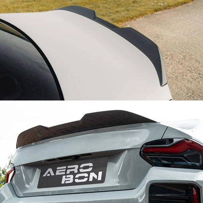 AeroBon CF Trunk Spoiler BMW 2 Series G42 / M2 G87 (2022-2026) MP - installed on vehicle
