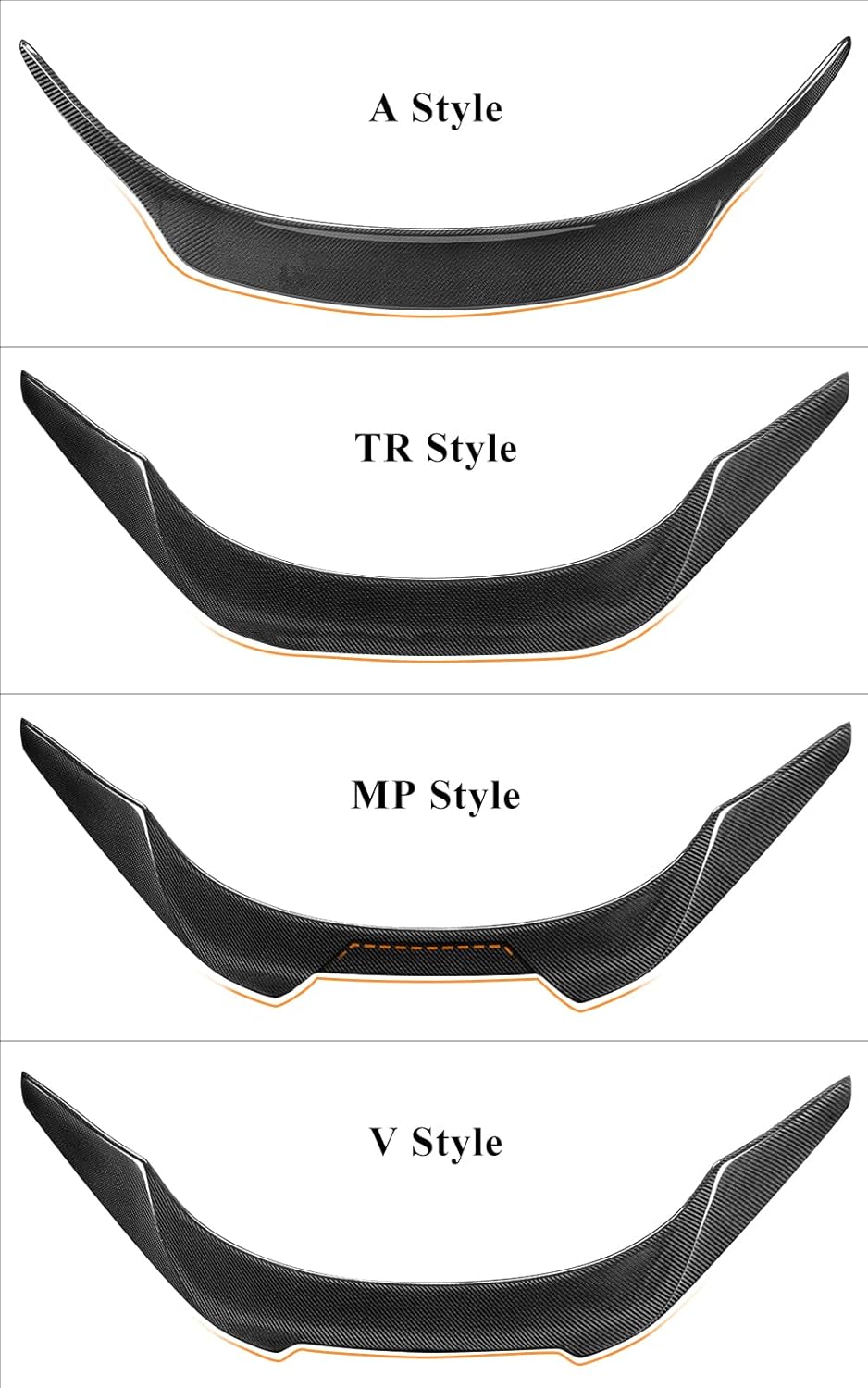 AeroBon Carbon Fiber Trunk Spoiler GR Supra A90/A91 (2020-2026) OS - additional detail view