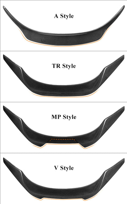 AeroBon Real Carbon Fiber Trunk Spoiler Compatible with 2020-2026 Toyota GR Supra A90 A91 Rear Spoiler (MP Style) Motorsport Performance