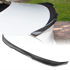 AeroBon Real Carbon Fiber Trunk Spoiler Compatible with 2013-2020 BMW 4 Series F32 Coupe Spoiler (Pro Style)