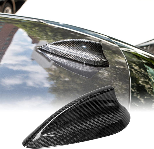 AeroBon Dry Carbon Fiber Antenna Cover Compatible with BMW 3 Series G20 Sedan (Pre-LCI), 4 Series G22 Cpupe (Pre-LCI) and 5 Series G30 Sedan Shark Fin Antenna