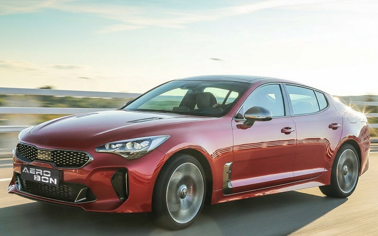 AeroBon Kia Stinger Real Carbon Fiber Trunk Spoiler