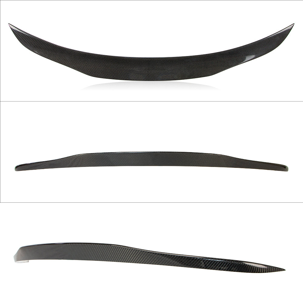 AeroBon Real Carbon Fiber Trunk Spoiler for 2019-2025 Genesis G70 (D Style)
