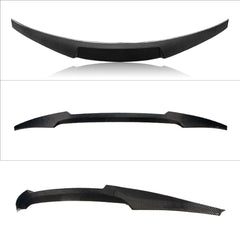 AeroBon Real Carbon Fiber Trunk Spoiler Compatible with 2018-2023 Kia Stinger Spoiler (MV Style)