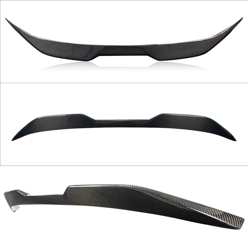 AeroBon Real Carbon Fiber Trunk Spoiler Compatible with 2014-2020 Lexus (XE30) IS250 IS300 IS350 Sedan (MP Style 2024 Design)
