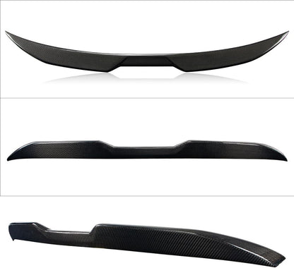 AeroBon Real Carbon Fiber Trunk Spoiler Compatible with 2006-2013 BMW 3 Series E92 Coupe and E92 M3 Coupe Spoiler (MP Style) Motorsport Performance