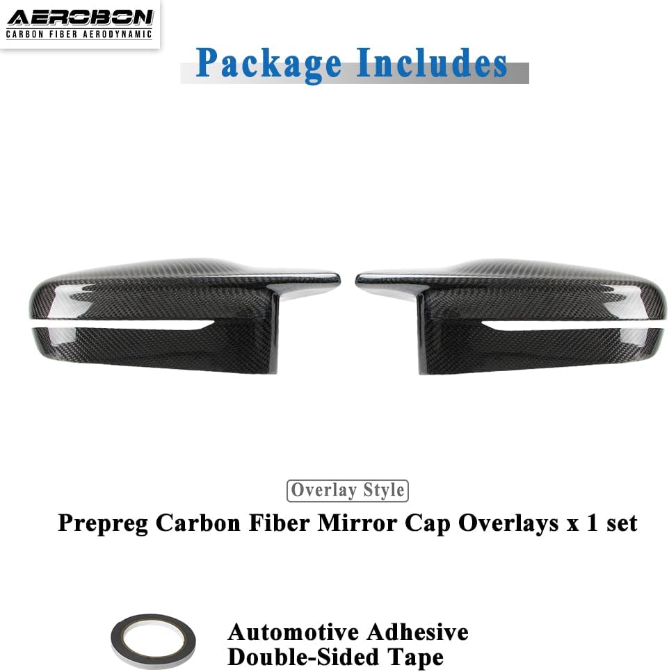 AeroBon CF Mirror Cap Overlays BMW 2 Series G42 / 3 Series G20 (2022-2026) - additional detail view