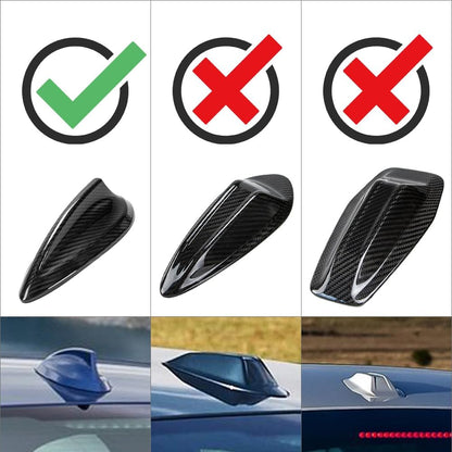 AeroBon Dry Carbon Fiber Antenna Cover Compatible with BMW F22, F30, F32, F36, F80, F82 Shark Fin Antenna Cover
