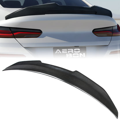 AeroBon CF Trunk Spoiler BMW 8 Series G16 / M8 F93 (2020-2026) H - rear view