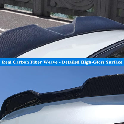AeroBon Real Carbon Fiber Trunk Spoiler Compatible with 2022-2026 Honda Civic Sedan Spoiler 11th Gen (MP Style) Motorsport Performance