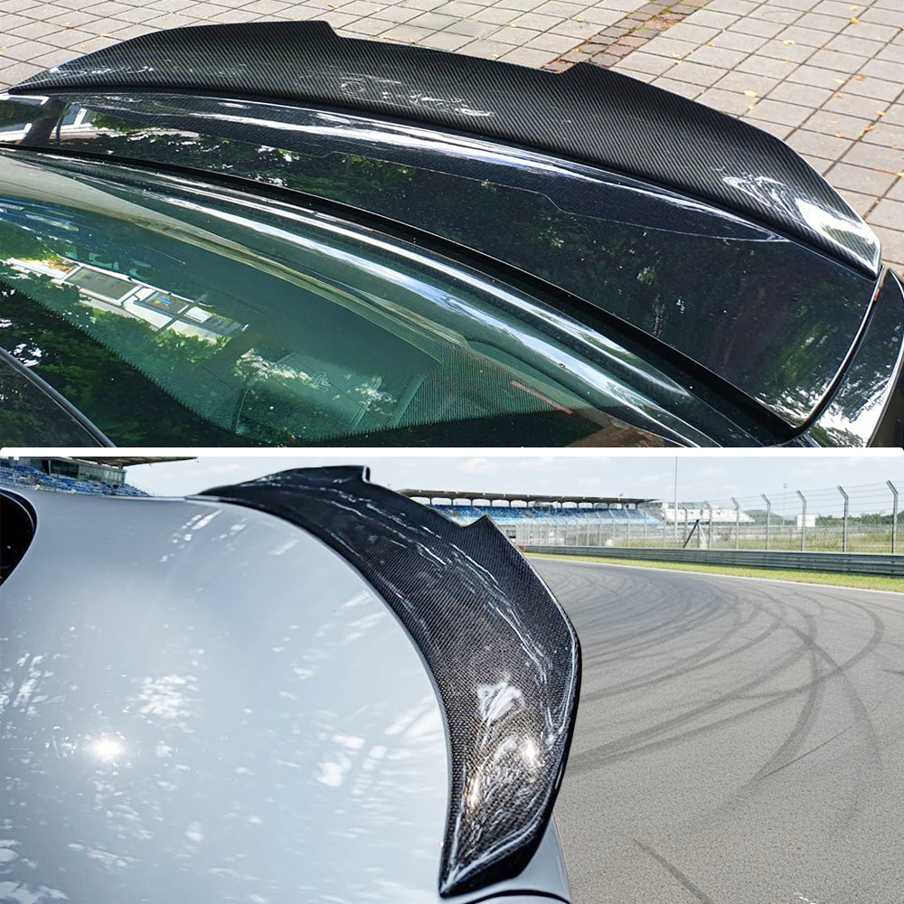 AeroBon CF Trunk Spoiler BMW 2 Series F22 / M2 F87 (2014-2021) H - close-up detail