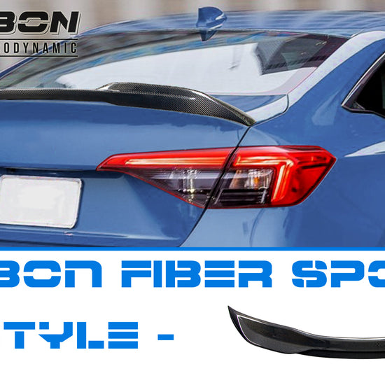 aerobon honda civic 11th real carbon fiber trunk spoiler wing product view video